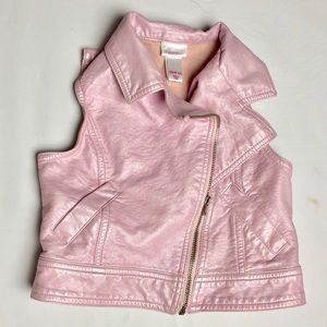 Xhilaration Mock Leather Vest